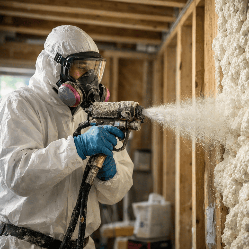 New construction spray foam insulation Anna TX
